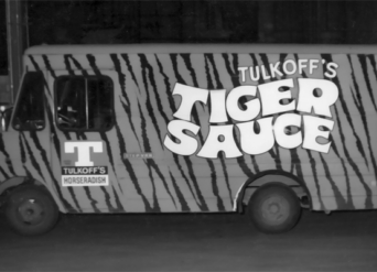 Tulkoff's infamous tiger stripes were popping up everywhere. Even on their shipping trucks!