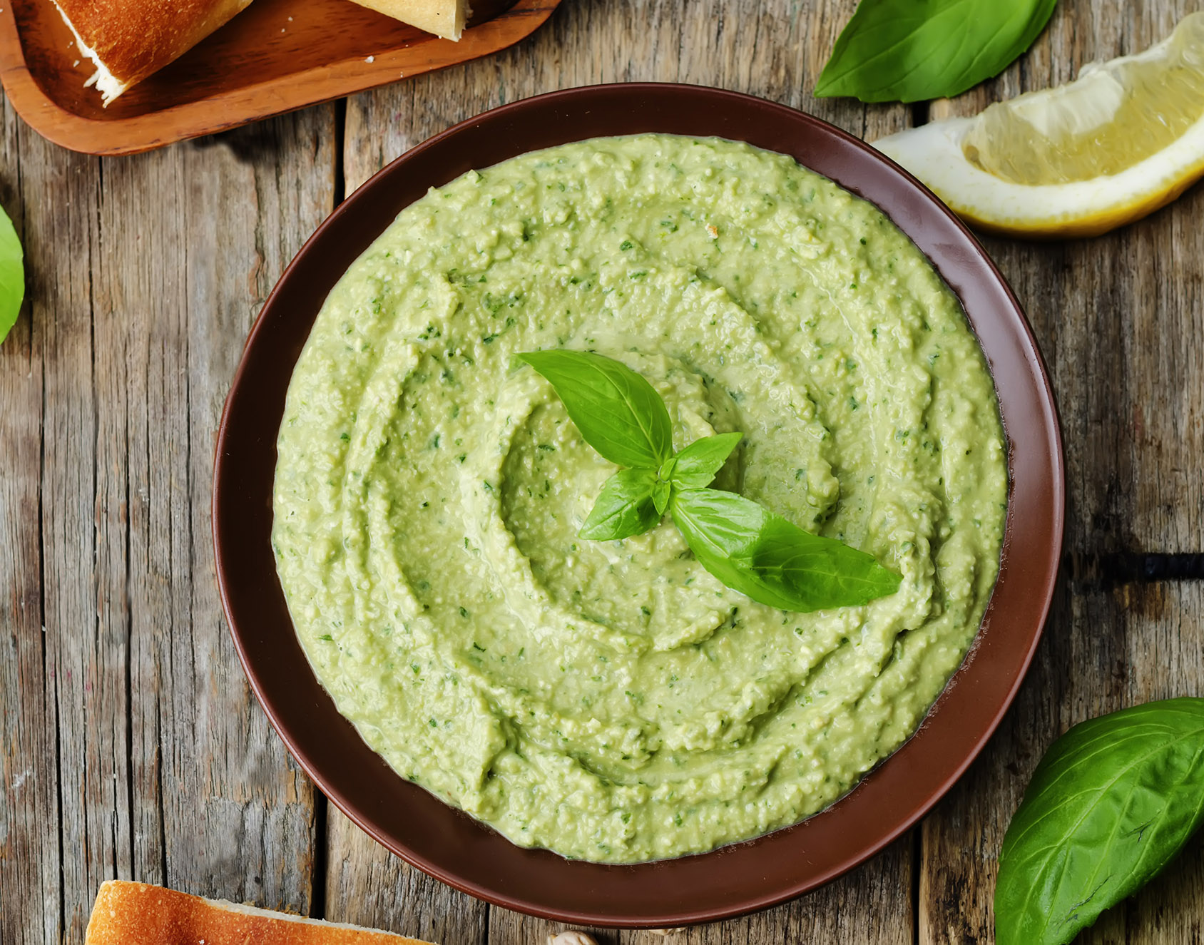 Pesto Hummus