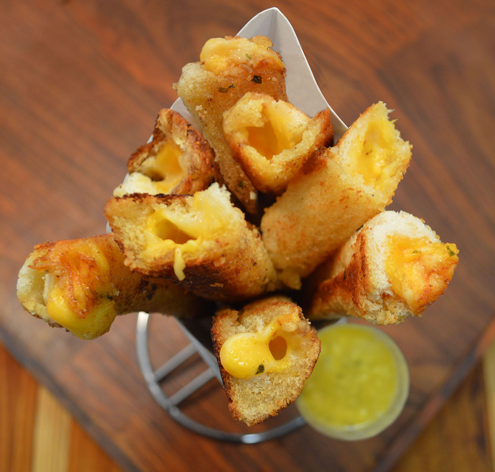 Garlic Grilled Cheese Roll-Ups - Tulkoff Food Products