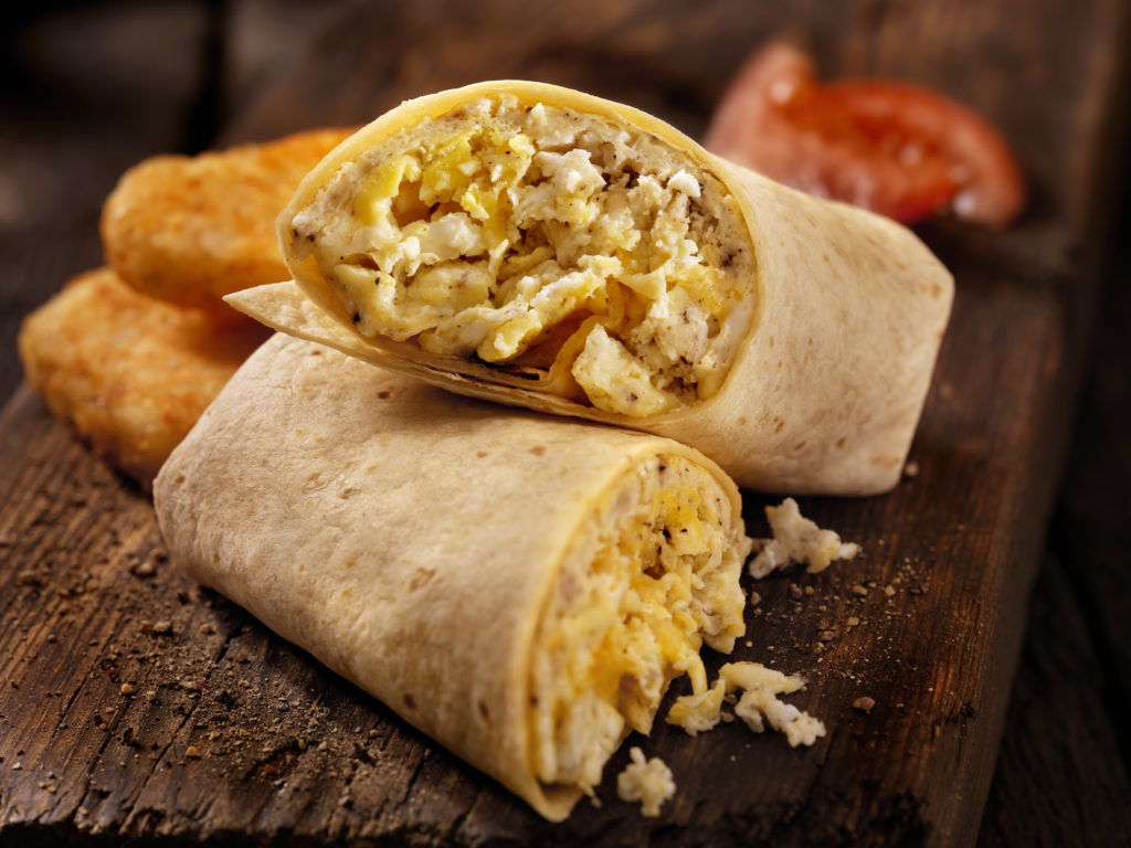 Extra Bold Breakfast Burritos Tulkoff Food Products