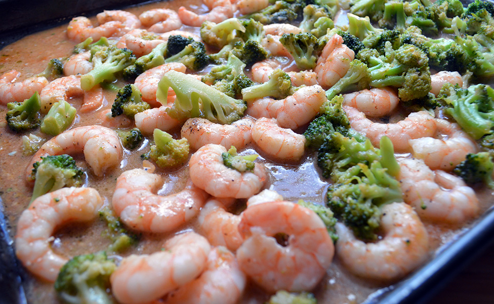 Roasted Shrimp and Broccoli - Tulkoff Food Products