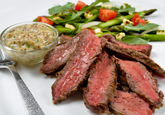 Horseradish Encrusted Flank Steak - Tulkoff Food Products